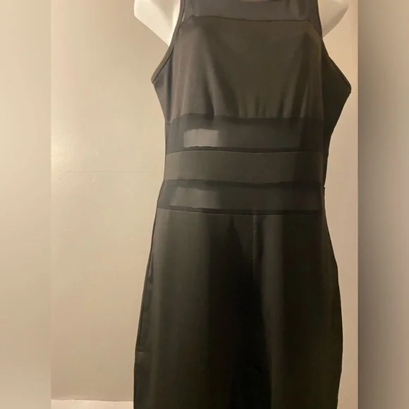 Peek-A-Boo🚦- 1 Piece Solid Color; Stretch & Sheer Body Suit - Picture 8 of 13